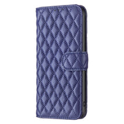 For Google Pixel 9 Pro Diamond Lattice Wallet Leather Flip Phone Case(Blue)