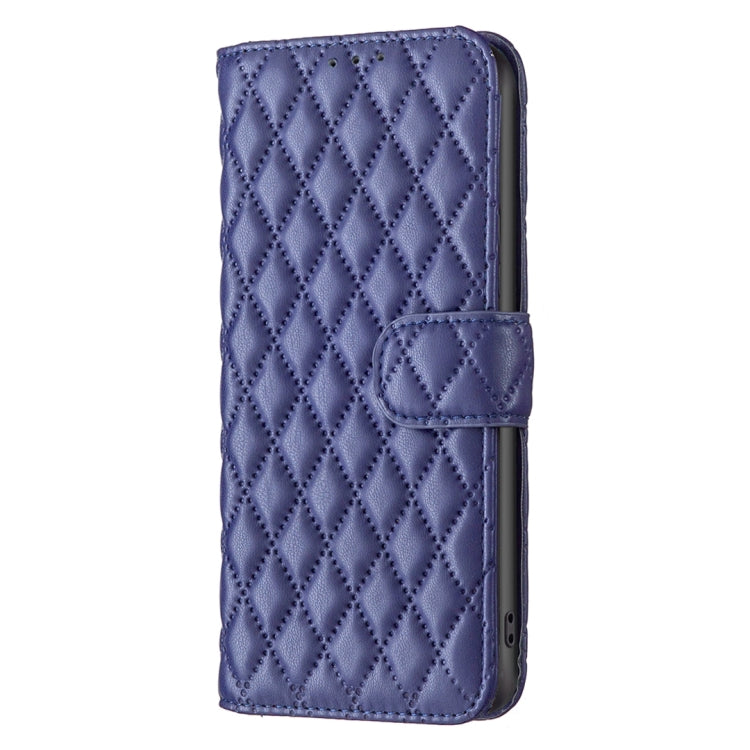 For Google Pixel 9 Pro Diamond Lattice Wallet Leather Flip Phone Case(Blue)