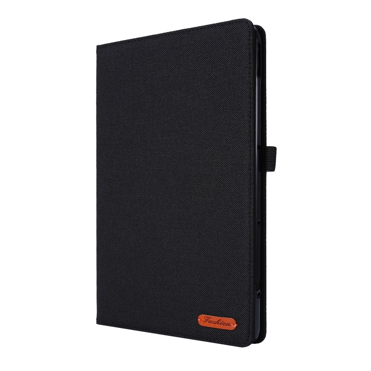 For Huawei MatePad SE 11 2024 Fabric Leather Tablet Case(Black)