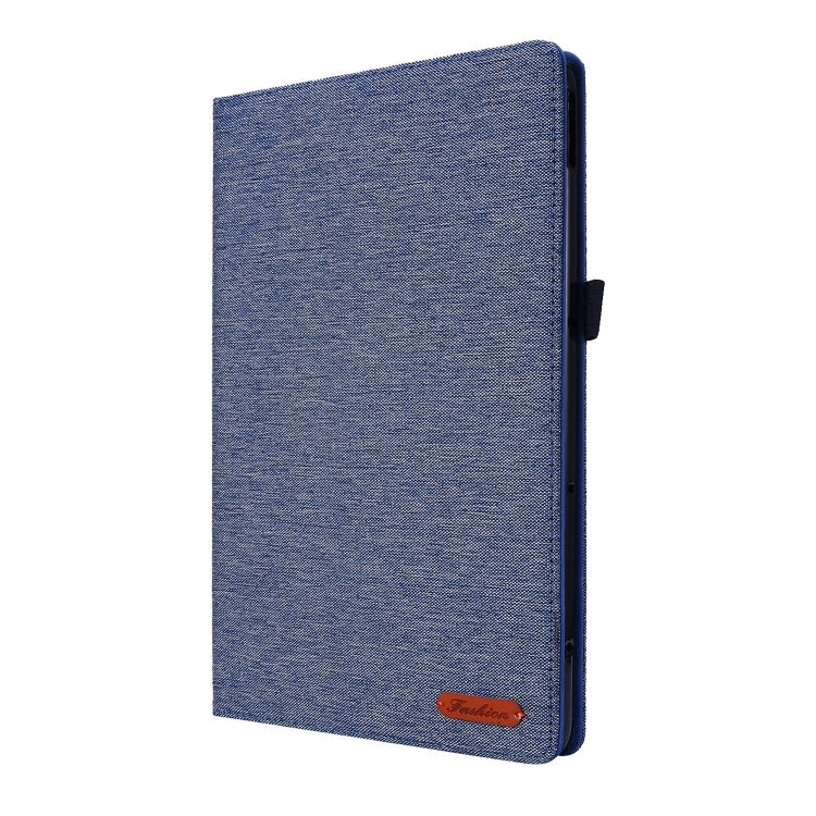 For Huawei MatePad SE 11 2024 Fabric Leather Tablet Case(Blue)