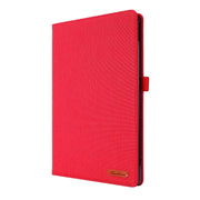 For Huawei MatePad SE 11 2024 Fabric Leather Tablet Case(Red)