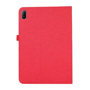 For Huawei MatePad SE 11 2024 Fabric Leather Tablet Case(Red)
