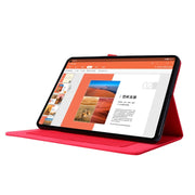 For Huawei MatePad SE 11 2024 Fabric Leather Tablet Case(Red)