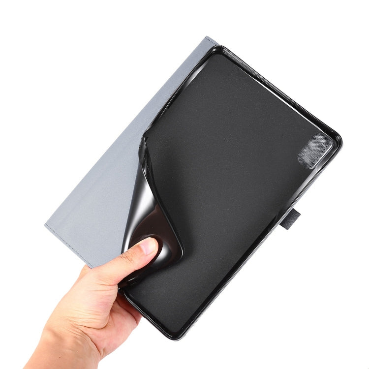 For Huawei MatePad SE 11 2024 Fabric Leather Tablet Case(Grey)