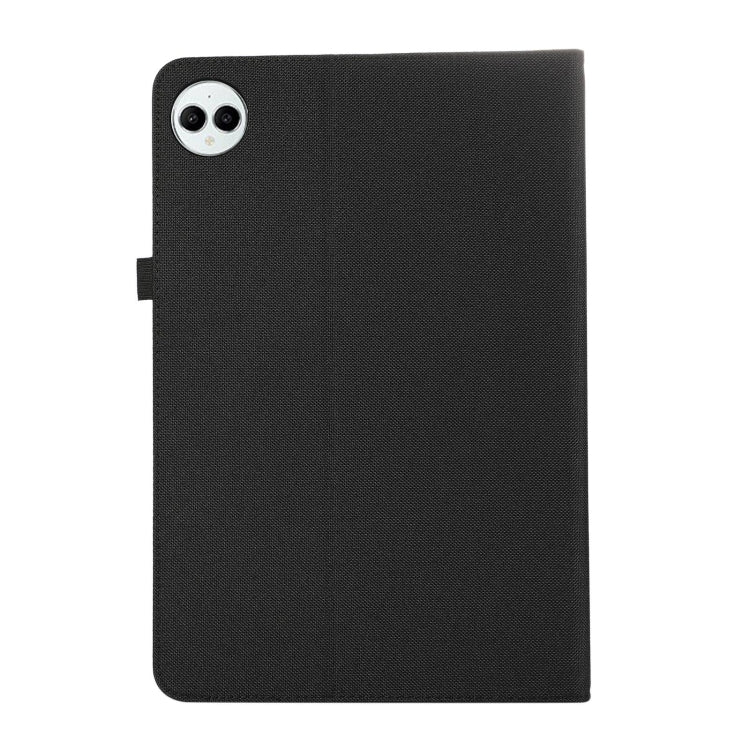 For Huawei MatePad Pro 12.2 2024 Fabric Leather Tablet Case(Black)