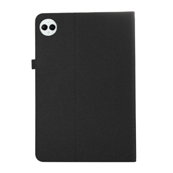 For Huawei MatePad Pro 12.2 2024 Fabric Leather Tablet Case(Black)