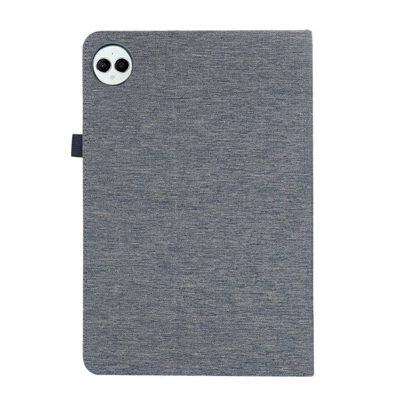 For Huawei MatePad Pro 12.2 2024 Fabric Leather Tablet Case(Blue)