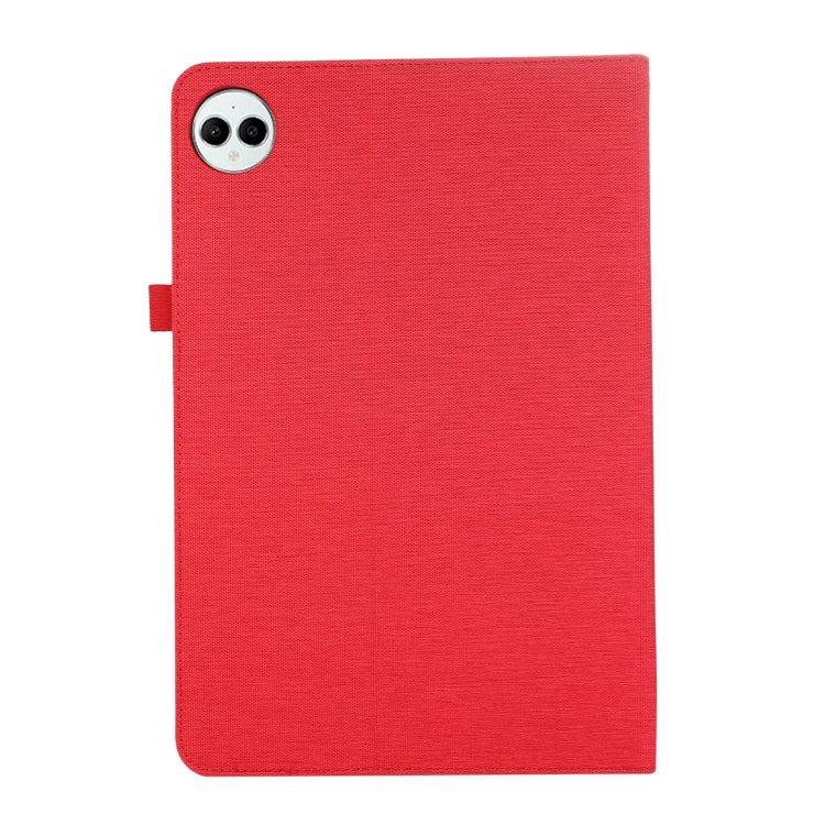 For Huawei MatePad Pro 12.2 2024 Fabric Leather Tablet Case(Red)