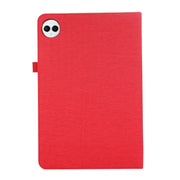For Huawei MatePad Pro 12.2 2024 Fabric Leather Tablet Case(Red)