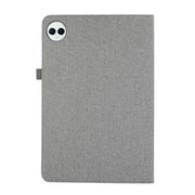 For Huawei MatePad Pro 12.2 2024 Fabric Leather Tablet Case(Grey)