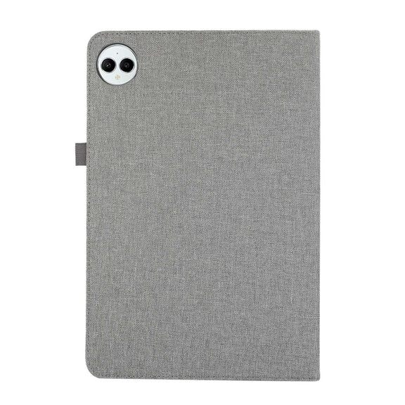 For Huawei MatePad Pro 12.2 2024 Fabric Leather Tablet Case(Grey)