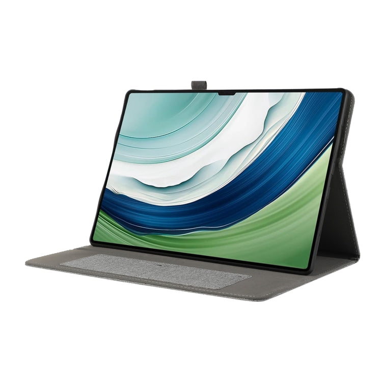 For Huawei MatePad Pro 12.2 2024 Fabric Leather Tablet Case(Grey)