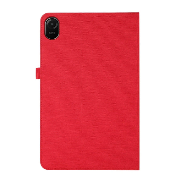 For Huawei MatePad Air 2024 Fabric Leather Tablet Case(Red)