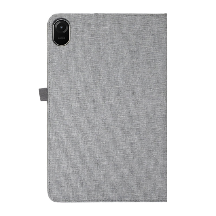 For Huawei MatePad Air 2024 Fabric Leather Tablet Case(Grey)