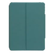 For iPad 10th Gen 10.9 2022 F10B 360 Rotation Acrylic Transparent Bluetooth Keyboard Leather Case(Green)
