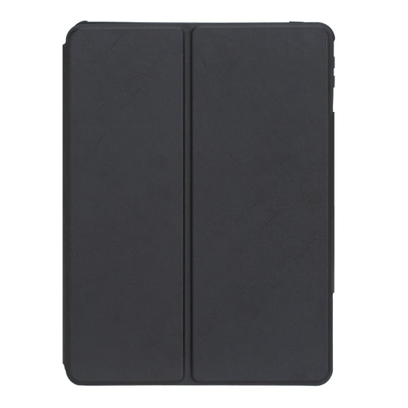 For iPad 11 2025 / 10th Gen 10.9 2022 F10B-A 360 Rotation Acrylic Transparent Bluetooth Keyboard Leather Case With Touch Control(Black)