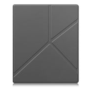 For Kobo Elipsa 2E Solid Color Deformation TPU Leather Smart Tablet Case(Grey)