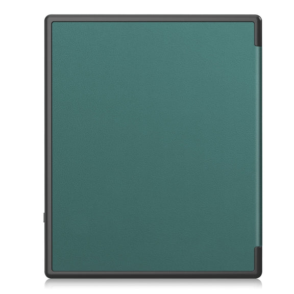 For Kobo Elipsa 2E Solid Color Deformation TPU Leather Smart Tablet Case(Green)