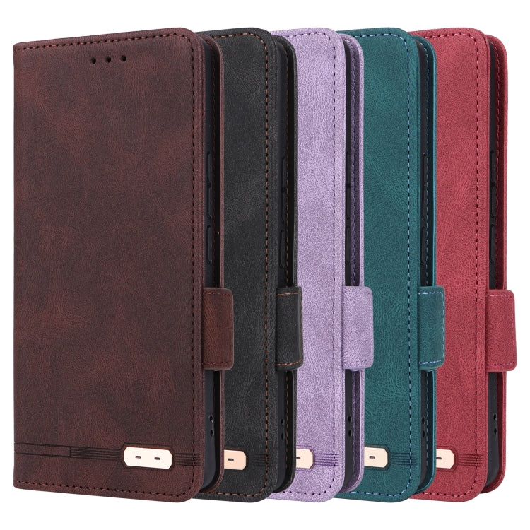 For Xiaomi Redmi 13C Magnetic Clasp Leather Phone Case(Green)