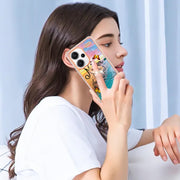 For Xiaomi Redmi Note 13 Pro+ 5G Electroplating IMD TPU Phone Case with Ring(Dream Butterfly)