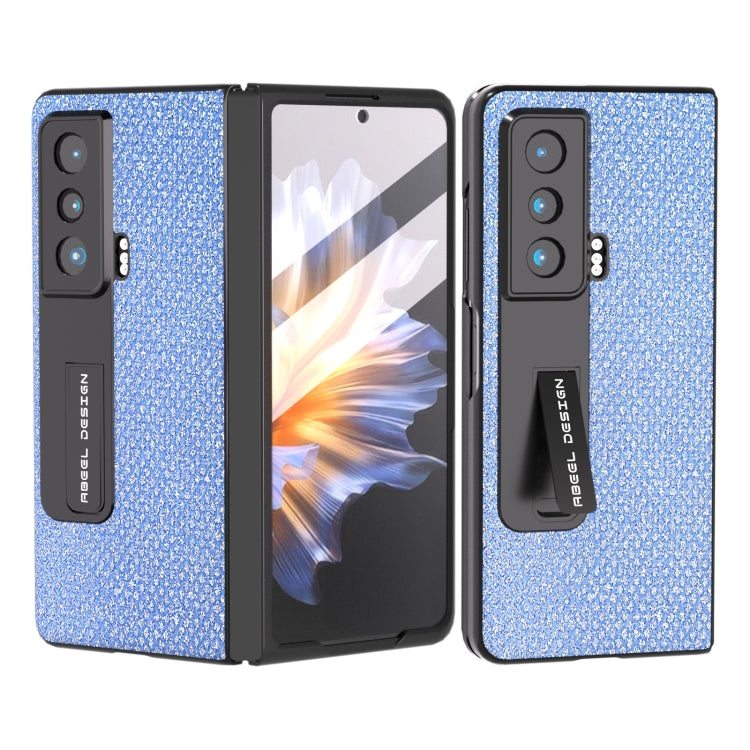 For Honor Magic Vs ABEEL Integrated Diamond Series Phone Case with Holder(Sapphire Blue)