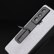 For Honor Magic Vs ABEEL Integrated Diamond Series Phone Case with Holder(Silver)