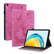 For Huawei MatePad SE 10.4 Butterfly Rose Embossed Leather Tablet Case(Rose Red) - Huawei Cases by PMC TechLife | Online Shopping South Africa | PMC TechLife | Buy Now Pay Later Mobicred