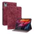 For Lenovo Tab K11 Plus Butterfly Rose Embossed Leather Tablet Case(Red) - Lenovo by PMC TechLife | Online Shopping South Africa | PMC TechLife | Buy Now Pay Later Mobicred
