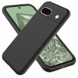 For Google Pixel 8a Pure Color Liquid Silicone Shockproof Phone Case(Black) - free shipping - PMC TechLife - Order now!