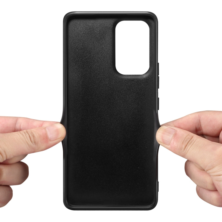 For Samsung Galaxy S24 Ultra 5G Denior PU Back Cover Card Slot Holder Phone Case(Red)