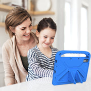 For Lenovo Tab P11 Gen 2 11.5 Handle EVA Shockproof Tablet Case with Holder(Blue)