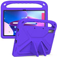 For Lenovo Tab P11 Gen 2 11.5 Handle EVA Shockproof Tablet Case with Holder(Purple) - Lenovo by PMC TechLife | Online Shopping South Africa | PMC TechLife | Buy Now Pay Later Mobicred