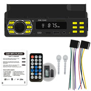 SWM D3400 Car Bluetooth MP3 Player Support Smart Voice Assistant / FM(Black)