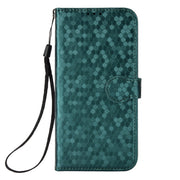 For Google Pixel 9 Pro XL Honeycomb Dot Texture Leather Phone Case(Green)