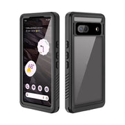 For Google Pixel 7a RedPepper Shockproof IP68 Water-resistant PC + TPU Protective Case(Black)