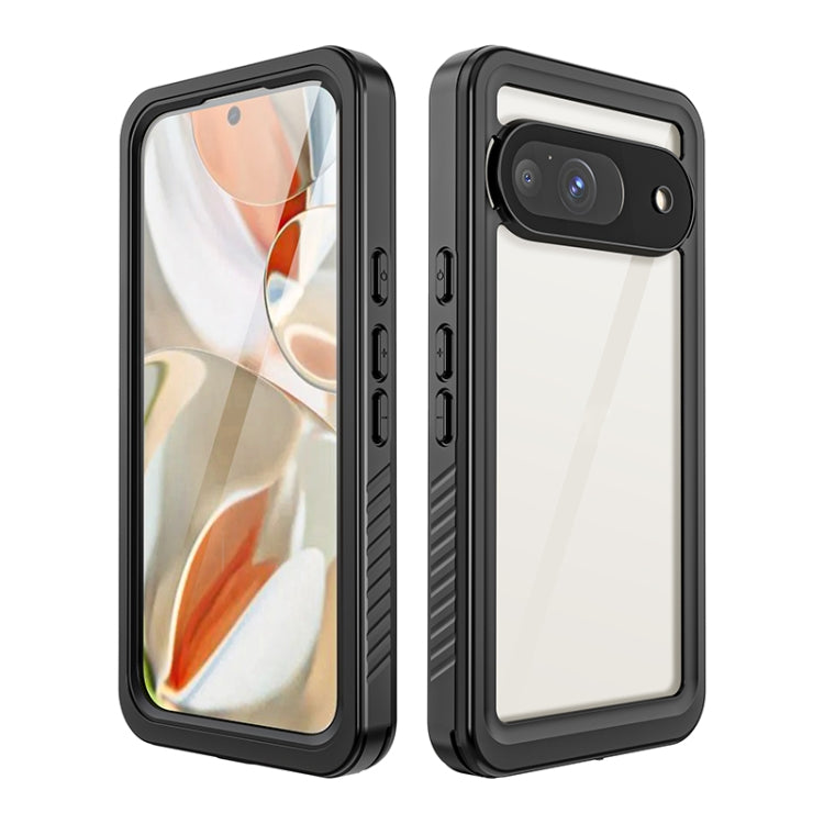 For Google Pixel 9 RedPepper Shockproof IP68 Water-resistant PC + TPU Protective Case(Black)