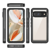 For Google Pixel 9 RedPepper Shockproof IP68 Water-resistant PC + TPU Protective Case(Black)