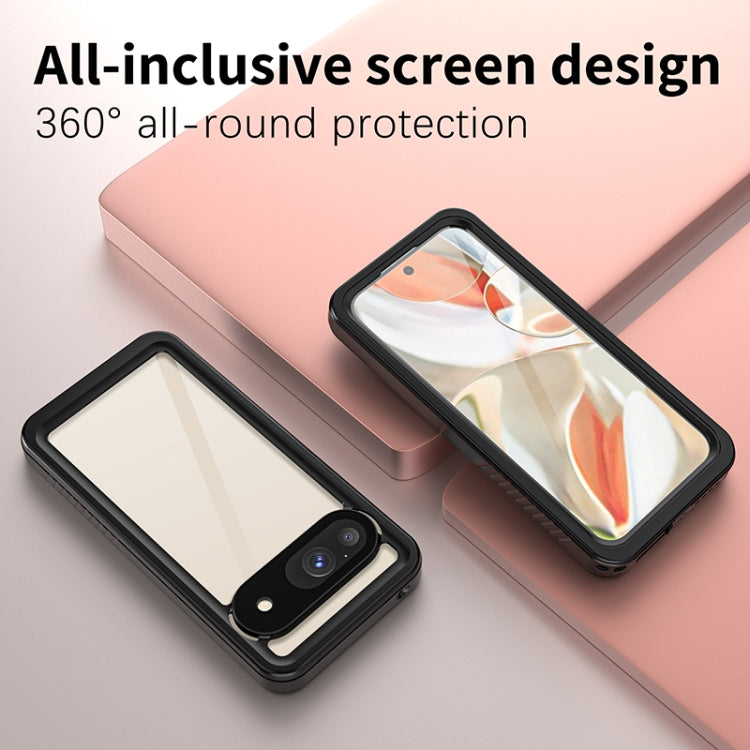 For Google Pixel 9 RedPepper Shockproof IP68 Water-resistant PC + TPU Protective Case(Black)