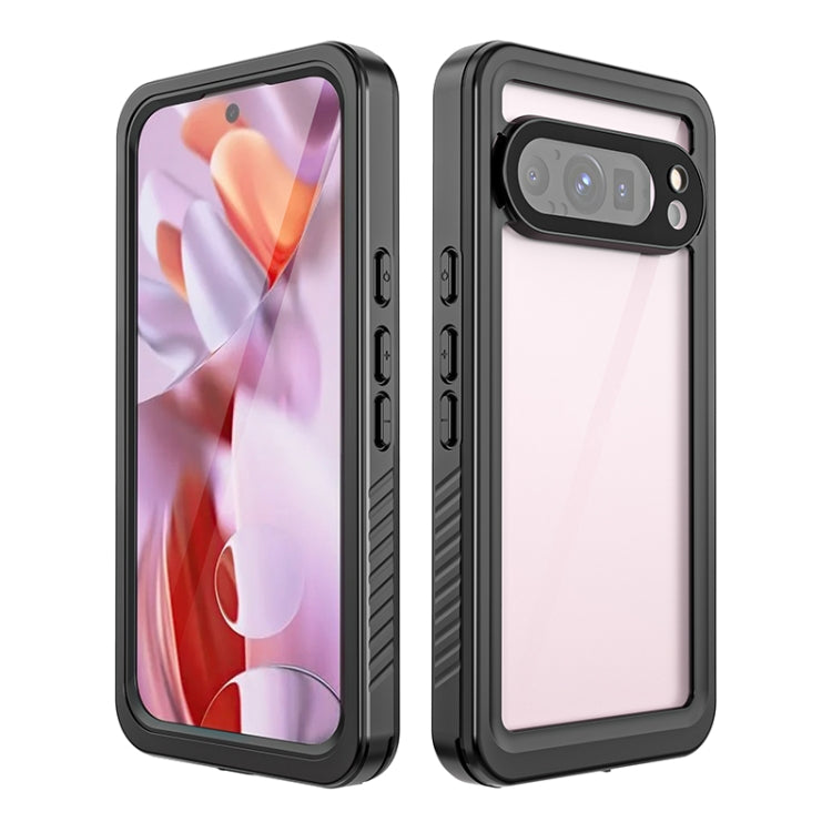 For Google Pixel 9 Pro RedPepper Shockproof IP68 Water-resistant PC + TPU Protective Case(Black)