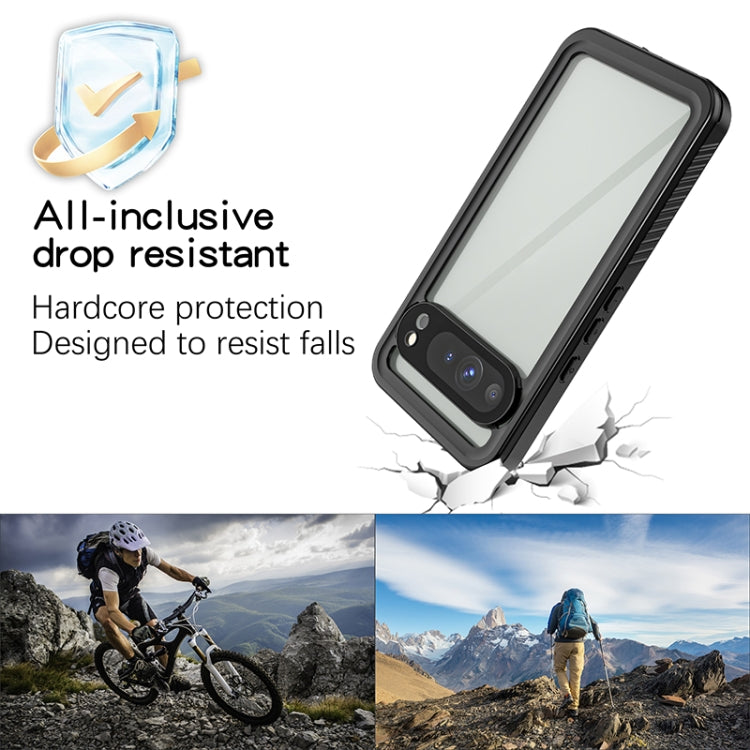 For Google Pixel 9 Pro XL RedPepper Shockproof IP68 Water-resistant PC + TPU Protective Case(Black)