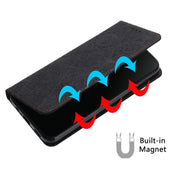 For Xiaomi 12 Lite Ethnic Embossed Adsorption Leather Phone Case(Black)
