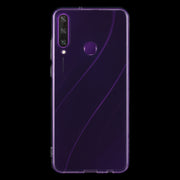For Huawei Y6p 0.75mm Ultra-thin Transparent TPU Soft Protective Case