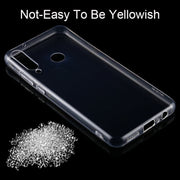 For Huawei Y6p 0.75mm Ultra-thin Transparent TPU Soft Protective Case
