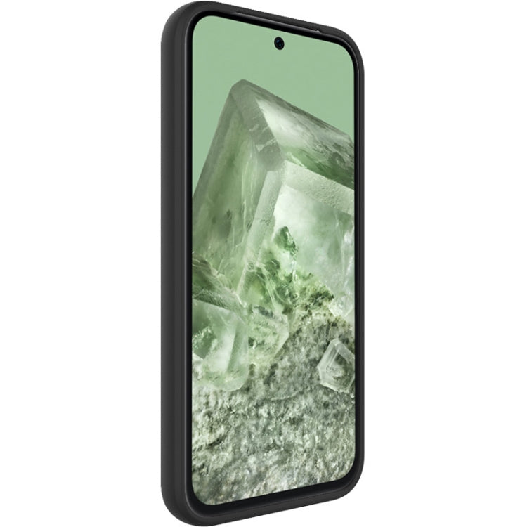 For Google Pixel 8a IMAK UC-3 Series Shockproof Frosted TPU Phone Case(Black)