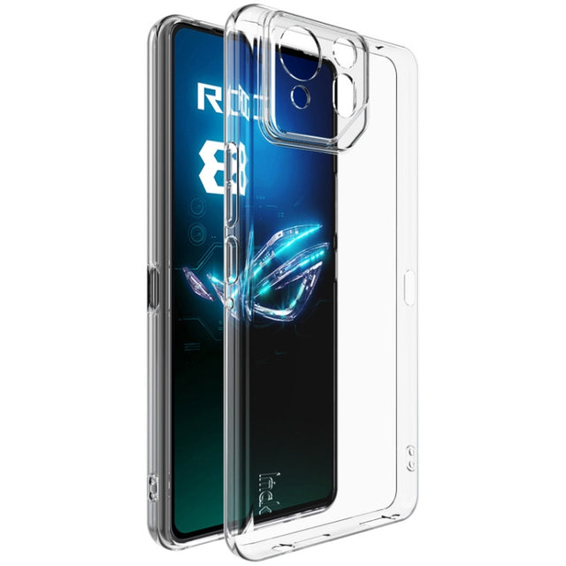 For Asus ROG Phone 8 / Phone 8 Pro IMAK UX-5 Series Transparent Shockproof TPU Protective Phone Case