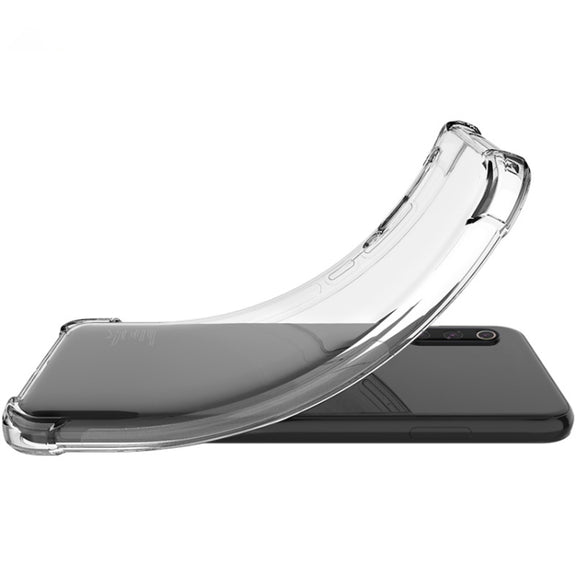 For Google Pixel 7a imak Shockproof Airbag TPU Phone Case(Transparent)