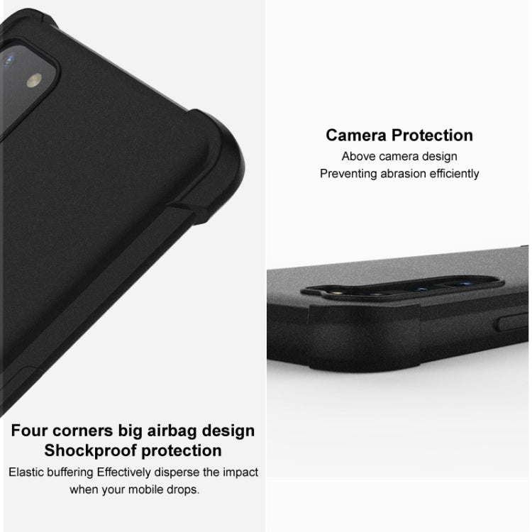 For Xiaomi 14 5G imak Shockproof Airbag TPU Phone Case(Matte Grey)