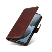 For Xiaomi Redmi K70 / K70 Pro Classic Calf Texture Flip Leather Phone Case(Brown)