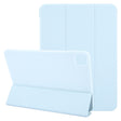For iPad Pro 11 2024 GEBEI 3-folding Holder Shockproof Flip Leather Tablet Case(Sky Blue) - free shipping - PMC TechLife - Order now!