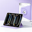For iPad Pro 11 2024 Magnetic Split Leather Smart Tablet Case(Purple) - iPad Pro 11 2024 Cases by PMC TechLife | Online Shopping South Africa | PMC TechLife | Buy Now Pay Later Mobicred